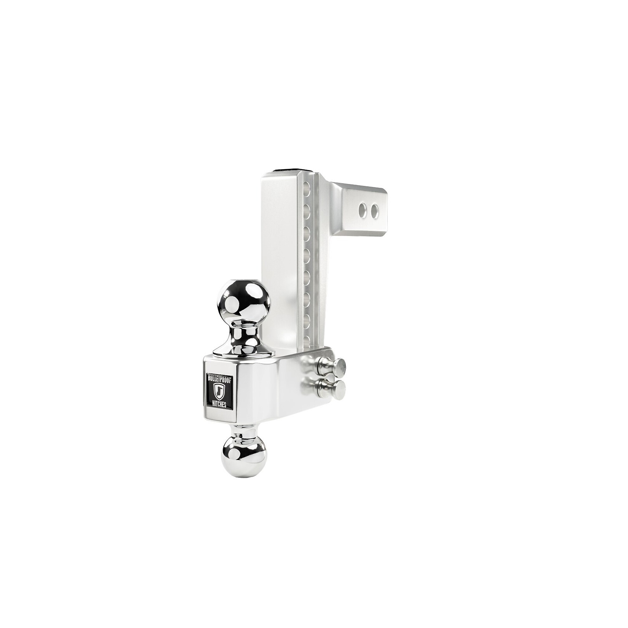 BulletProof Hitches Aluminum Drop/Rise Hitch — 2.5in. Shank, 6in. Drop/Rise, 14,000-Lb. Capacity, Model# AL256